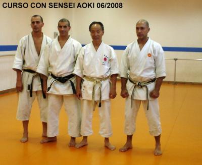 ESPECTACULAR CURSO DE KARATE SHOTOKAN JKA, CON SENSEI AOKI